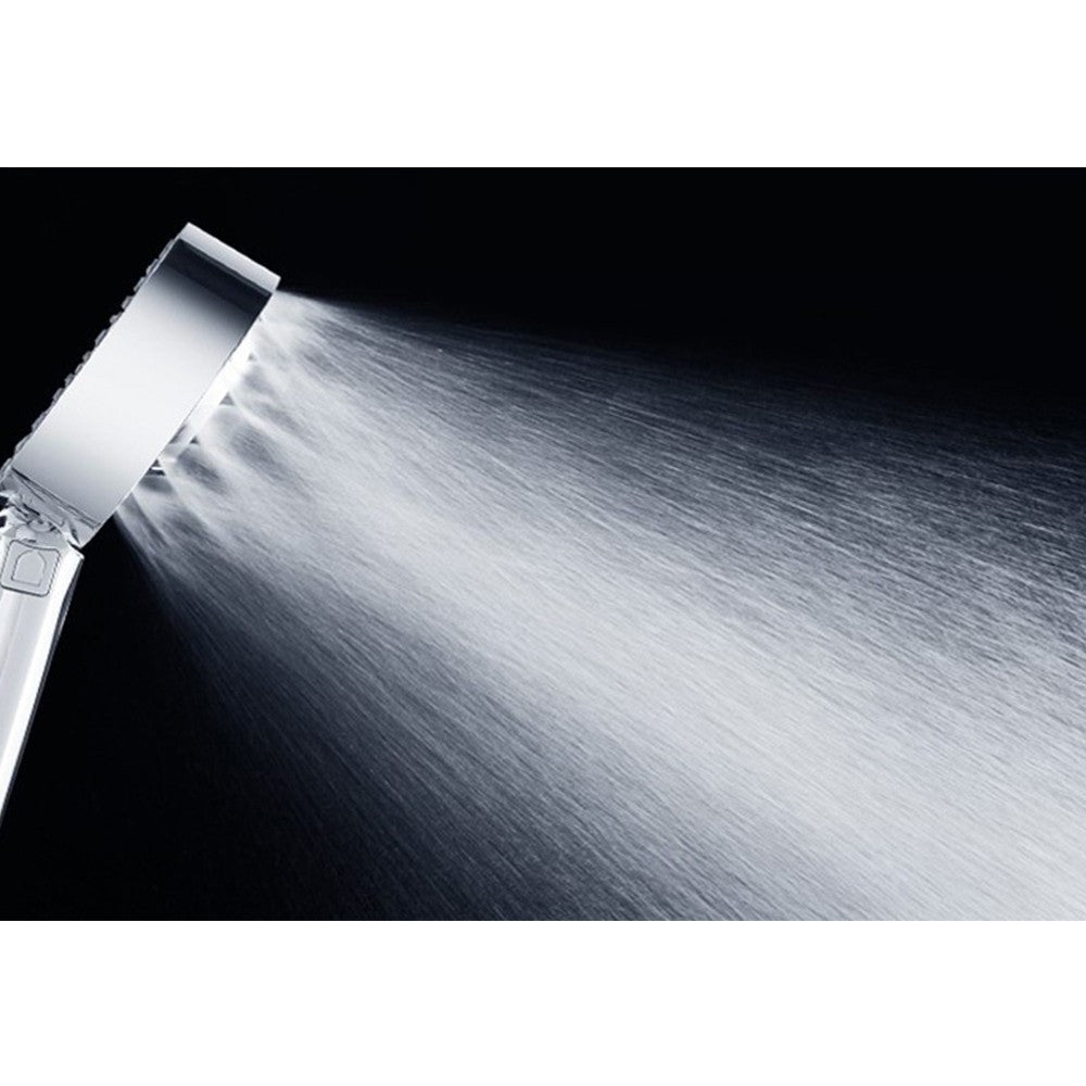Pressurized Spray Shower Head with Foaming Function
