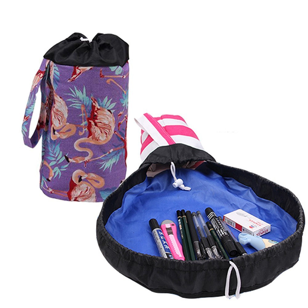 Flamingo Design Toys Storage Basket and Play Mat Style 3 Small