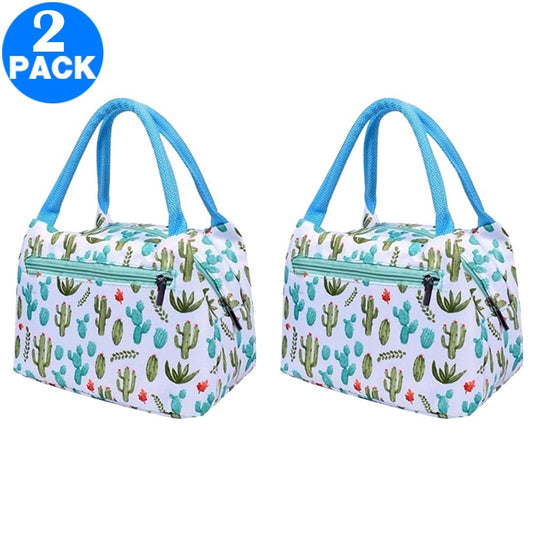 2 X Insulated Lunch Bags Style 2