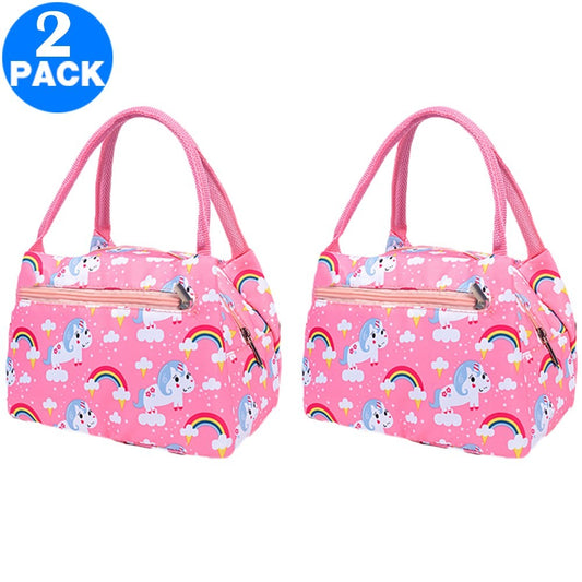 2 X Insulated Lunch Bags Style 3