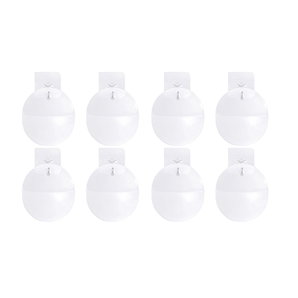 8X Transparent Wall Mounted Planters Hanging Plant Pot Grow Vase Tank Home Decor