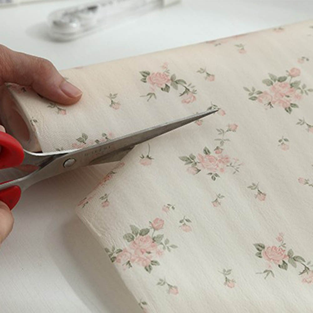 45cm x 300cm Home Kitchen Shelf Drawer Liner Drawer Mat Flower