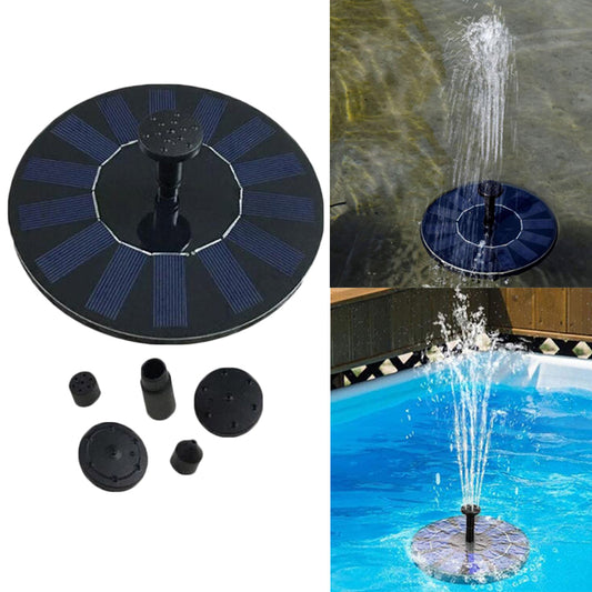 Solar Power Floating Fountain