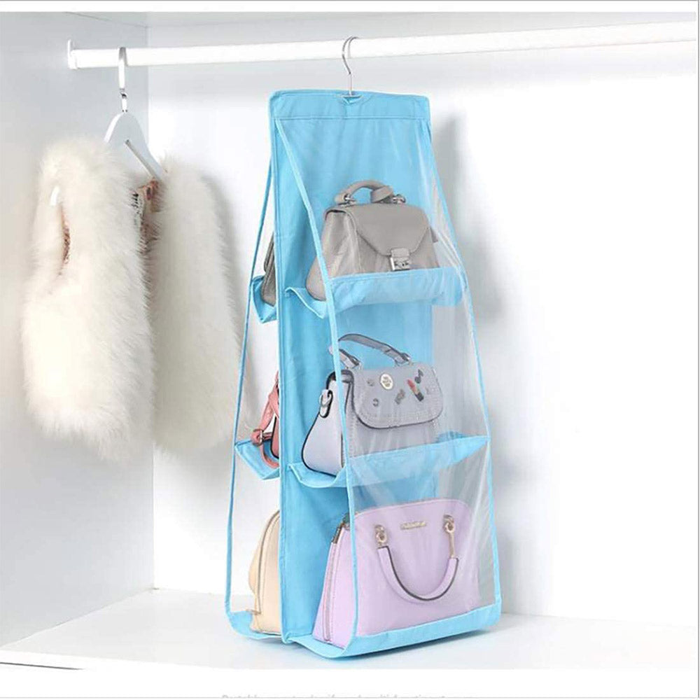 Handbag Organiser Home Storage-Blue