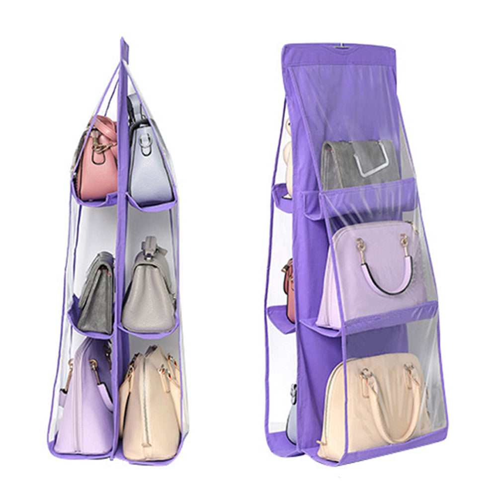 Handbag Organiser Home Storage-Purple