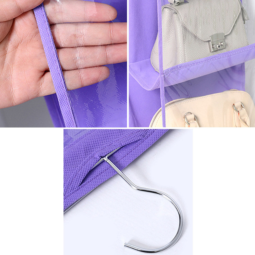 Handbag Organiser Home Storage-Purple