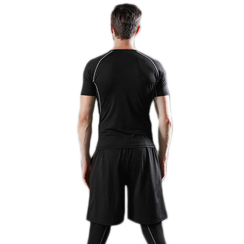 5Pcs Mens Tracksuit Set Grey