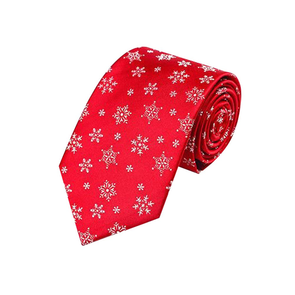 2 X Christmas Tie Holiday Season Neckties Green and Red