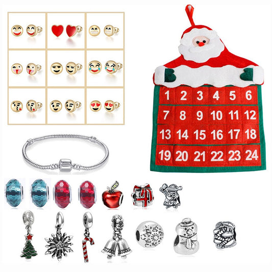 1 X DIY Jewellery Christmas Advent Calendar Set