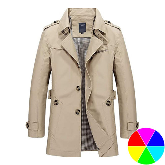 Men Fashion Trench Coat