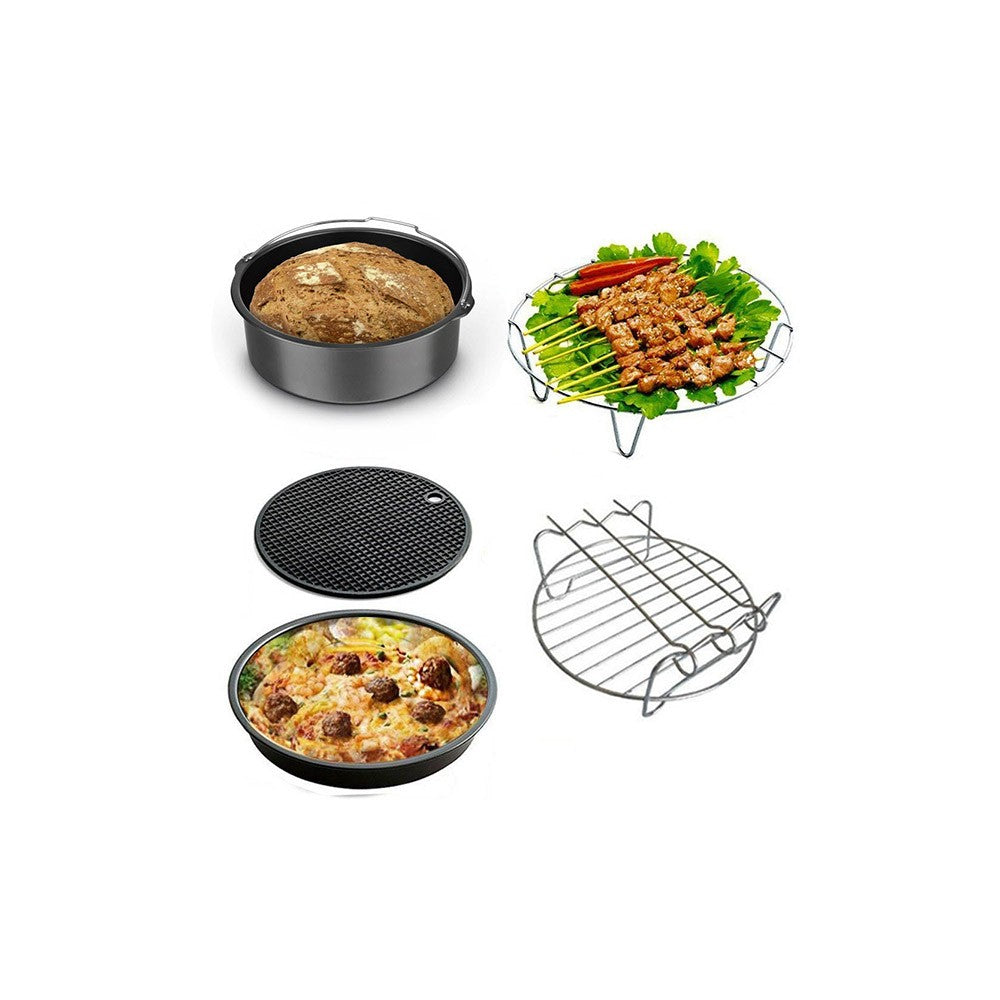 2 X 5 Pieces Air fryer Accessories Set