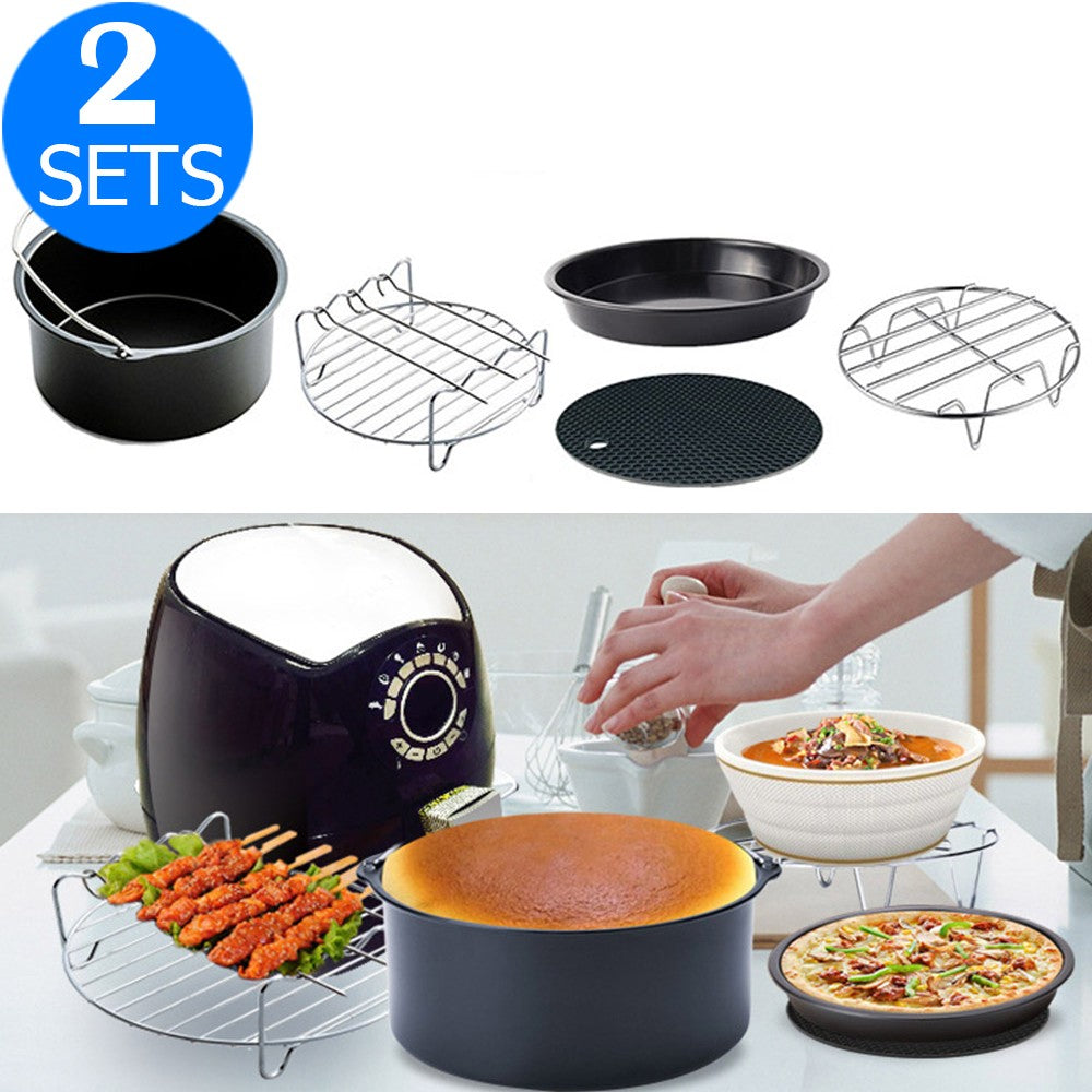 2 X 5 Pieces Air fryer Accessories Set