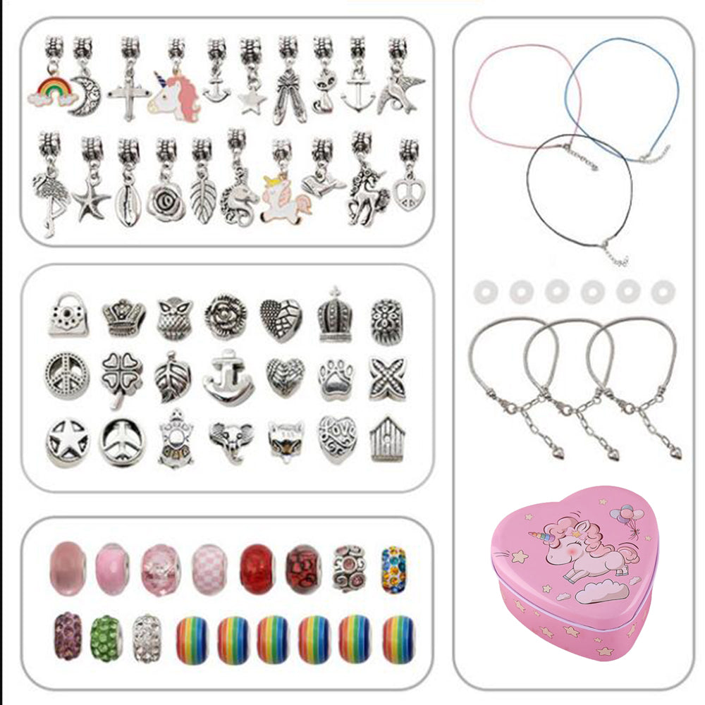 DIY Charm Bracelet Making Kit Women