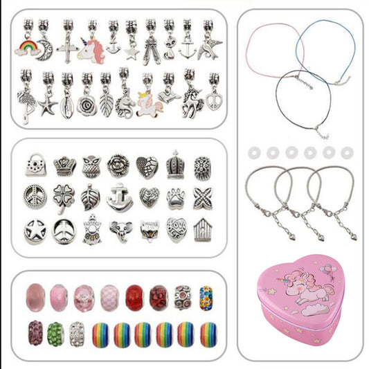DIY Charm Bracelet Making Kit Women