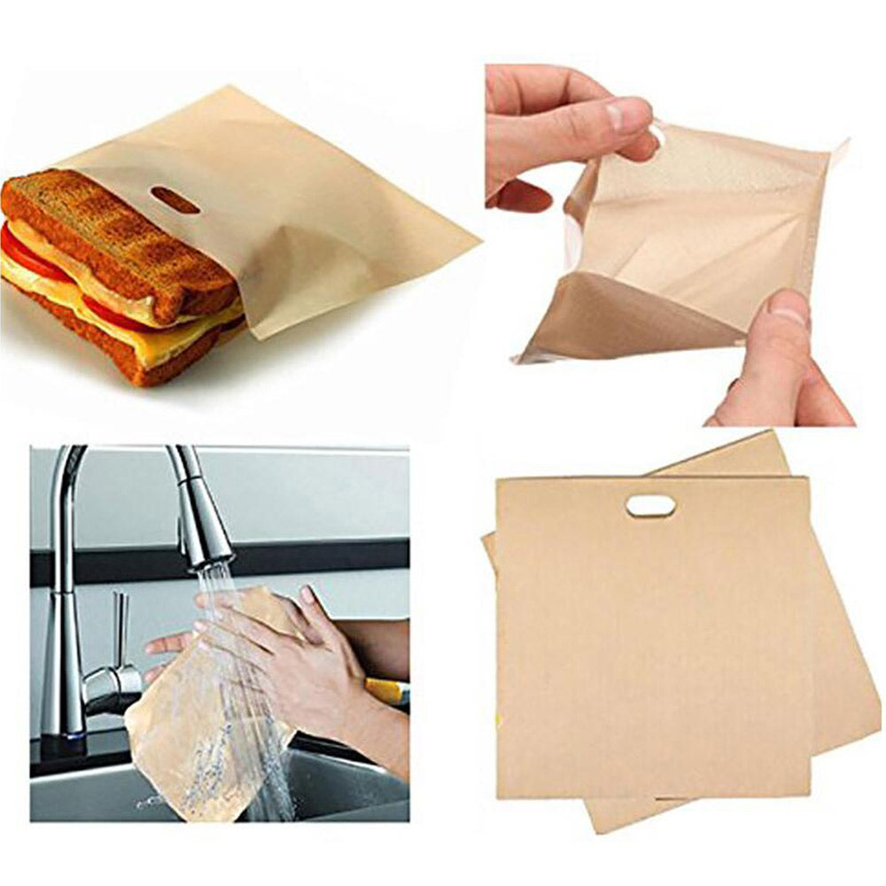 20pcs Kitchen Non-Stick Toaster Bags