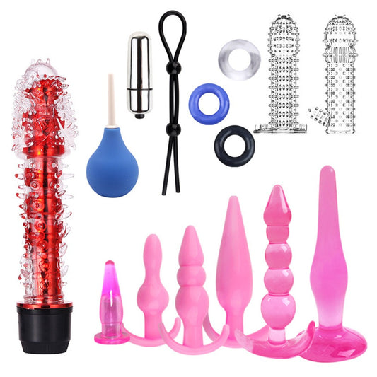 1 X 13-Piece Couples After Dark Toys Set Soft Sensory Accessories Adult Toys