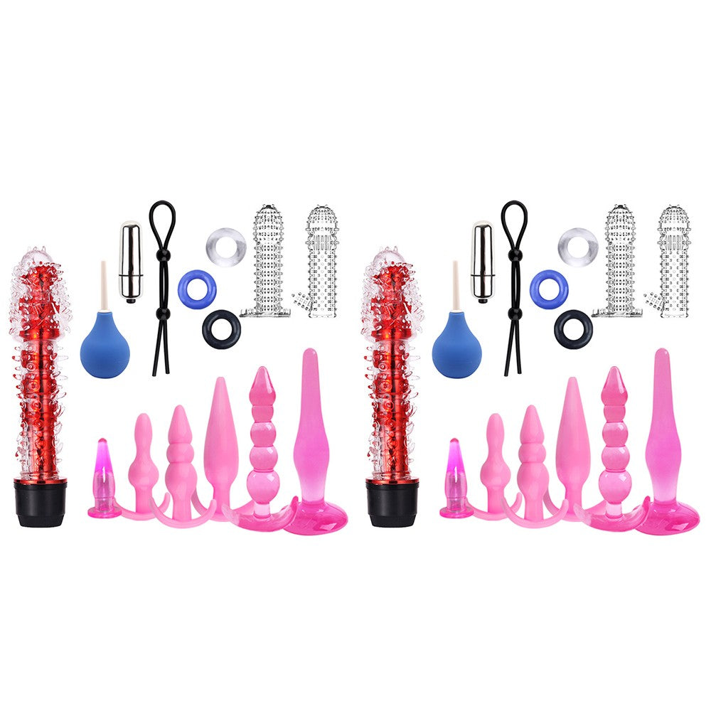 2 X 13-Piece Couples After Dark Toys Set Soft Sensory Accessories Adult Toys