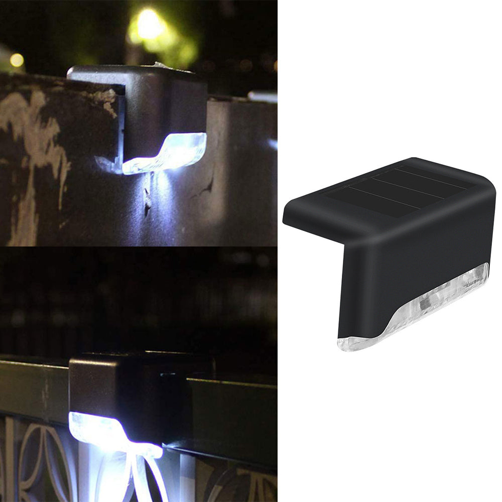 2pcs LED Outdoor Solar Electronics Powered Lights-White