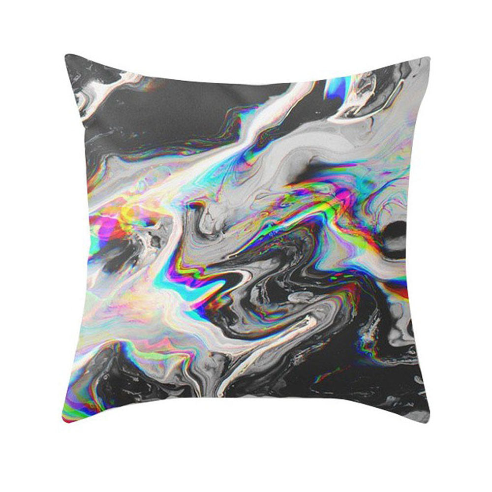 8 Pieces Leaves Printed Pillowcase Cushion Covers Sofa Home Decor WITHOUT PILLOW