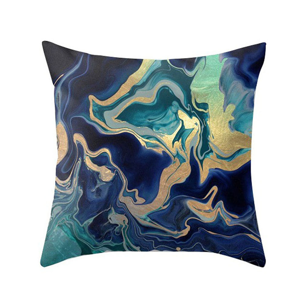 8 Pieces Leaves Printed Pillowcase Cushion Covers Sofa Home Decor WITHOUT PILLOW