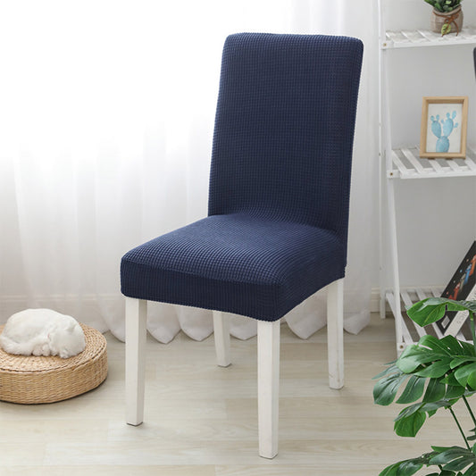 2X Home Decor Elastic Grid Chair Covers-Navy