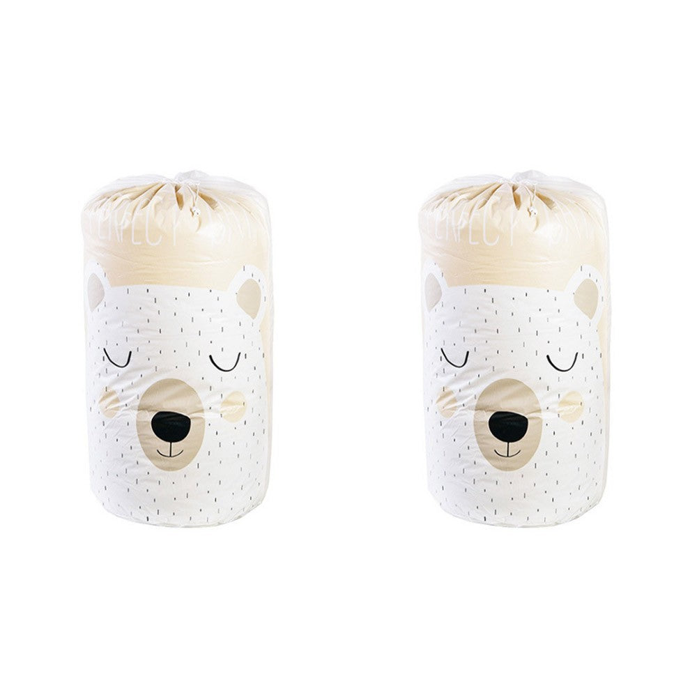 2 Pack Large Capacity Drawstring Quilt Organizer Bags