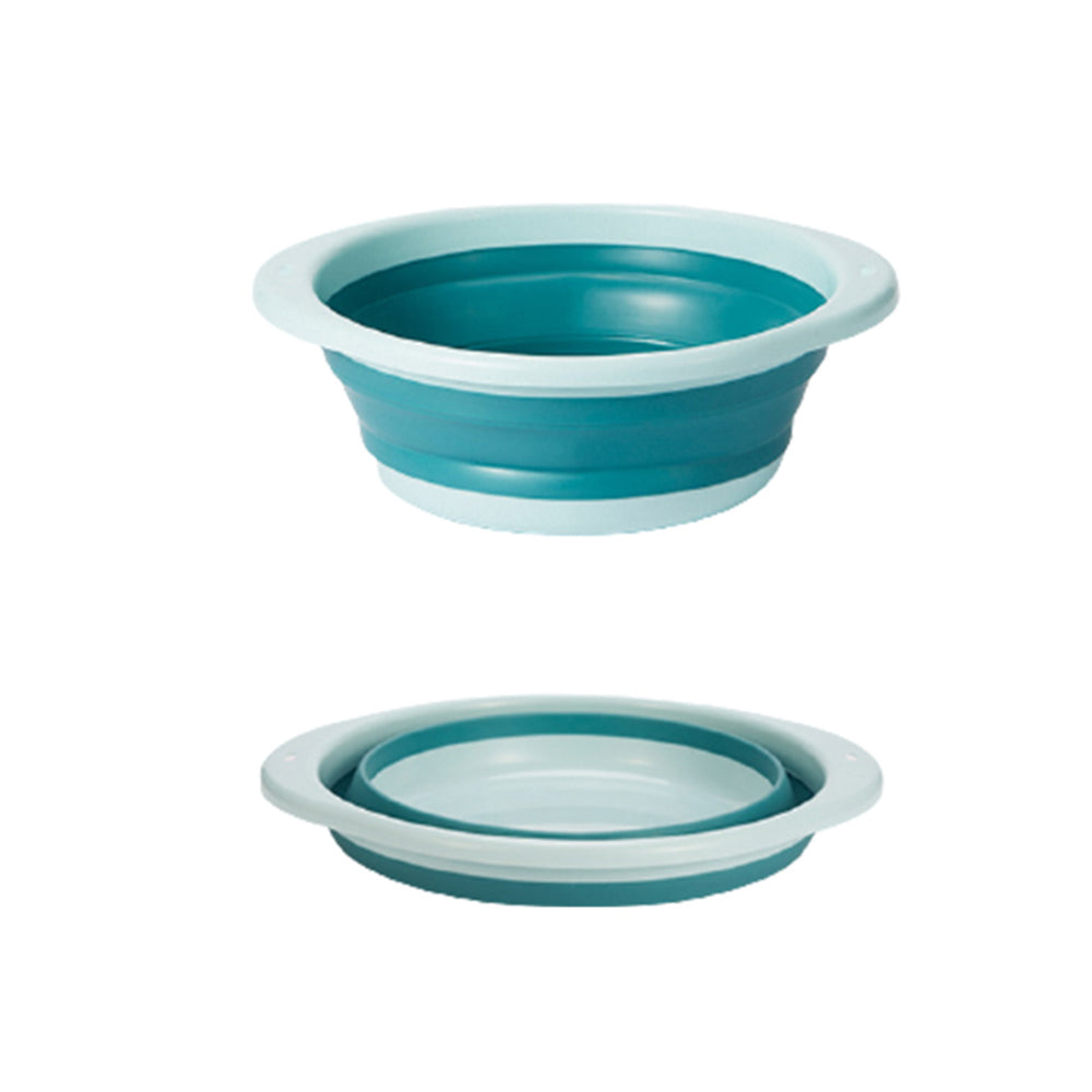 2X Large Pink Blue Multi-Purpose Collapsible Basin for Bathroom Kitchen Camping