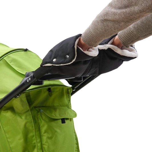 Baby Stroller Gloves Hand Muff Pushchair Mitten Winter Warm Lined Gloves