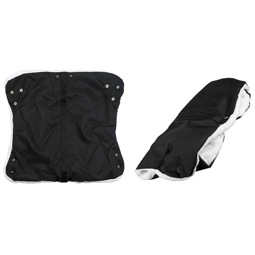 Baby Stroller Gloves Hand Muff Pushchair Mitten Winter Warm Lined Gloves