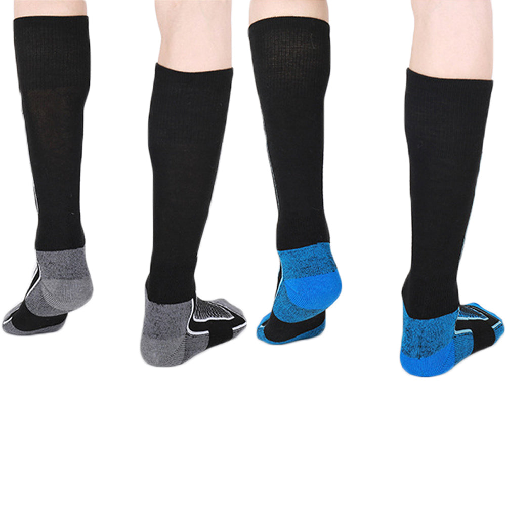 2 Pairs Mens Ski Socks Winter Warm Socks Outdoor Sport Stockings