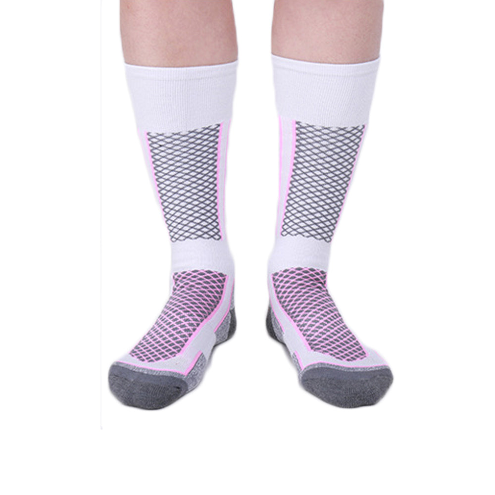 2 Pairs Womens Ski Socks Winter Warm Socks Outdoor Sport Stockings