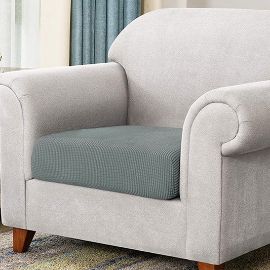 4 X Grey Stretch Sofa Seat Cushion Cover Sofa Seat Cushion Protector