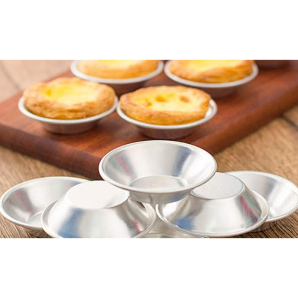 40Pcs Non-Stick Egg Tart Mold Baking Mould Bake Tools