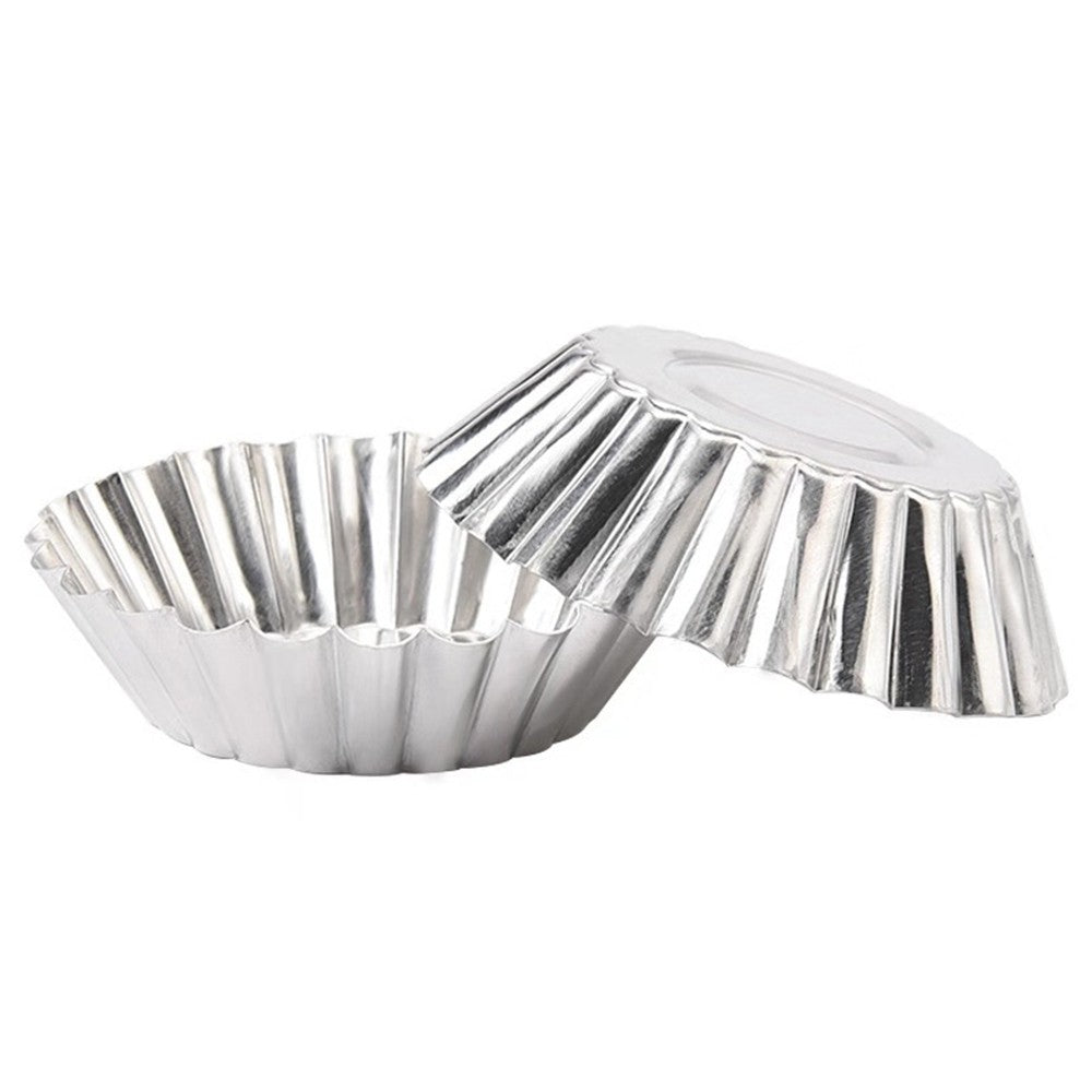 40Pcs Non-Stick Egg Tart Mold Baking Mould Bake Tools
