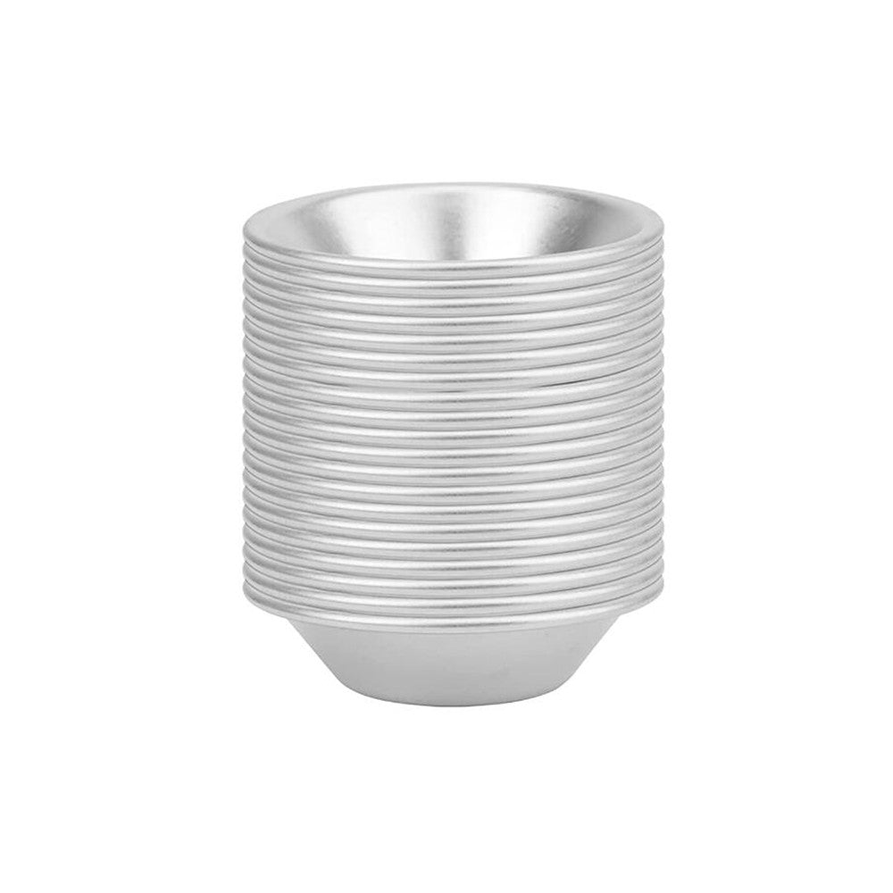 40Pcs Non-Stick Egg Tart Mold Baking Mould Bake Tools