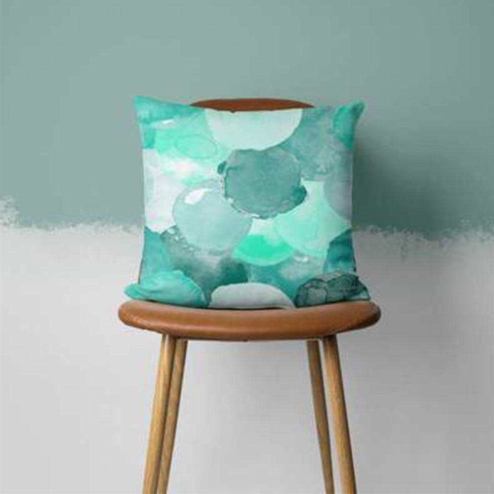 4Pcs Style 4 Aqua Turquoise Blue Cushion Covers Pillow Cases Home Decoration