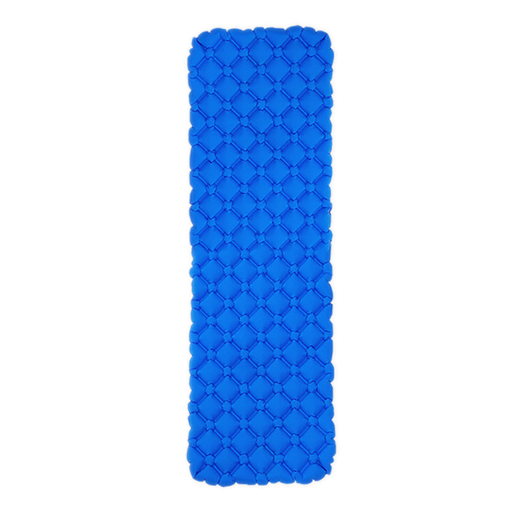 2 X Blue Green Inflatable Moisture-Proof Camping Sleeping Mat for Outdoor Tent