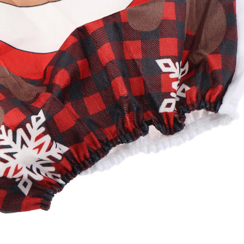 2Sets - Style 3 -  Christmas Toilet Decoration Xmas Toilet Seat Cover Toilet Rug
