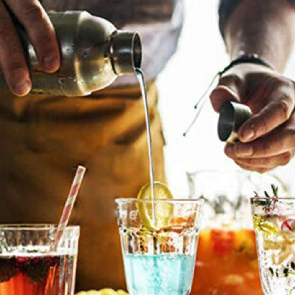 5 Pieces Stainless Steel Barware Cocktail Maker Set