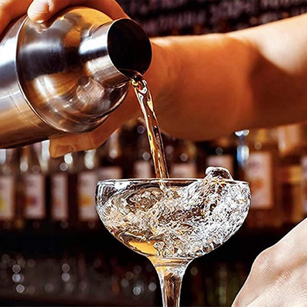 5 Pieces Stainless Steel Barware Cocktail Maker Set