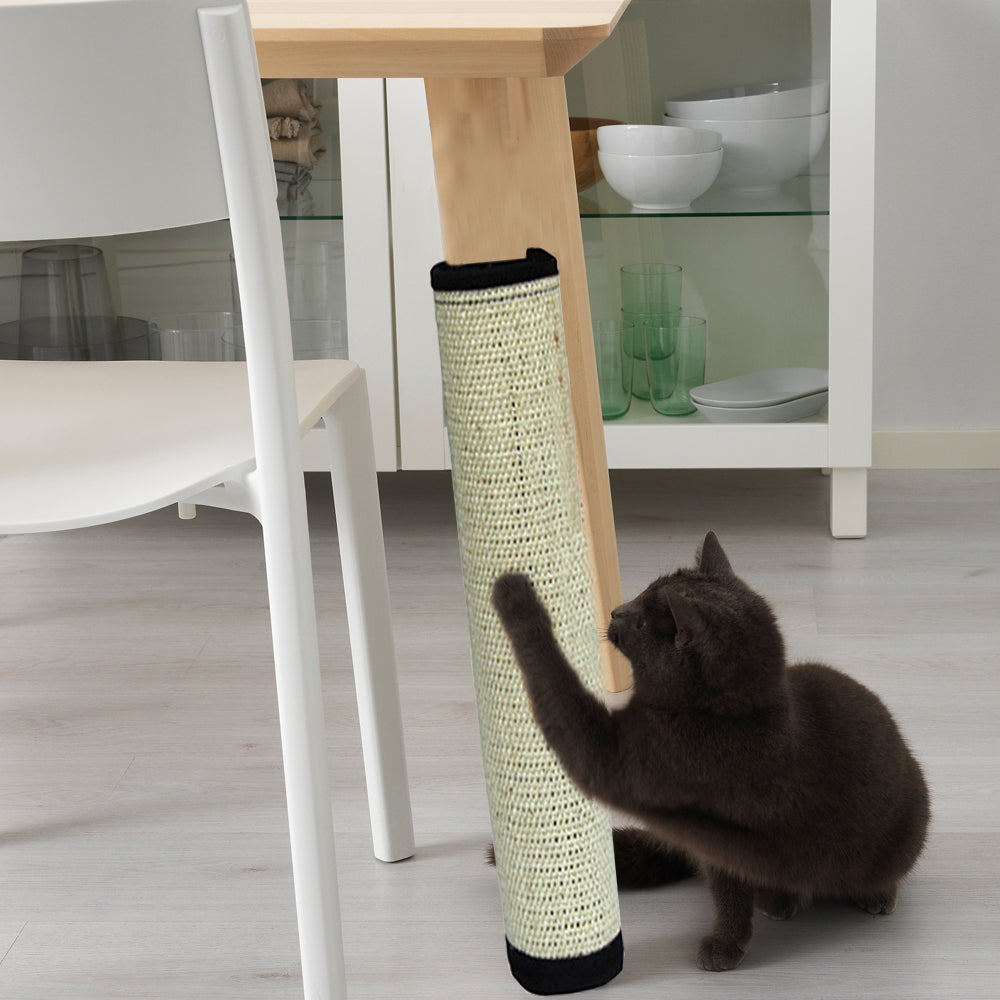 Large Size Cat Scratching Pad Durable Reusable Cat Scratching Wrap Table Leg Cover Chair Leg Protective Cover