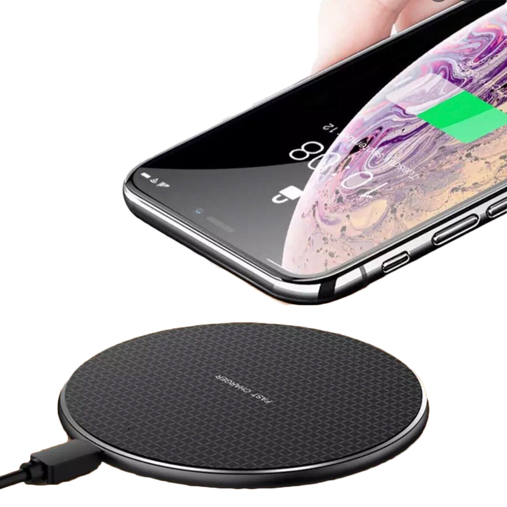 2 X Wireless Charger Charging Pads Cordless Phone Chargers