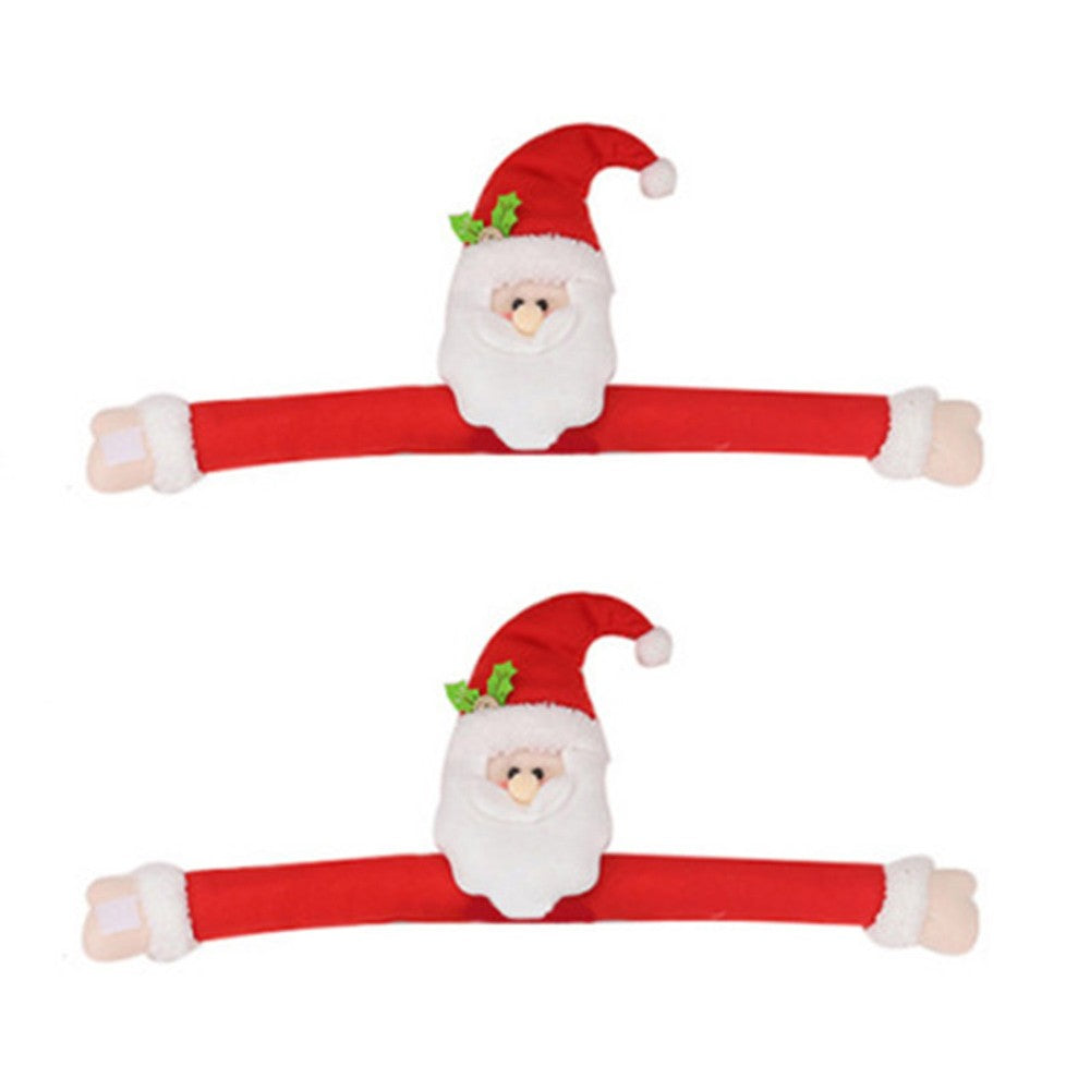 2Pcs Santa Claus Christmas Curtain Buckles