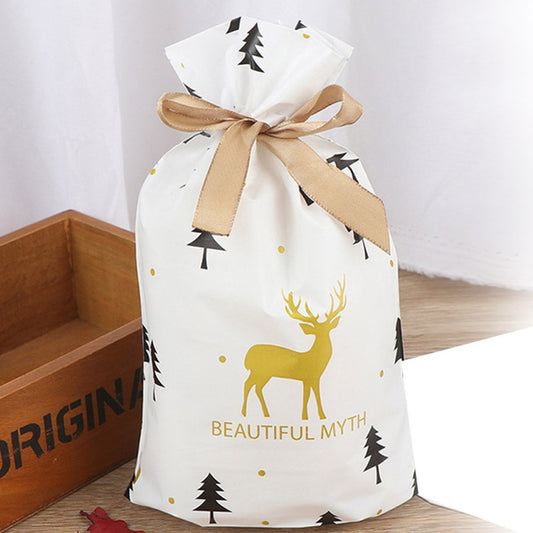 1Set 50pcs Christmas Tree Pattern Christmas Package Bags