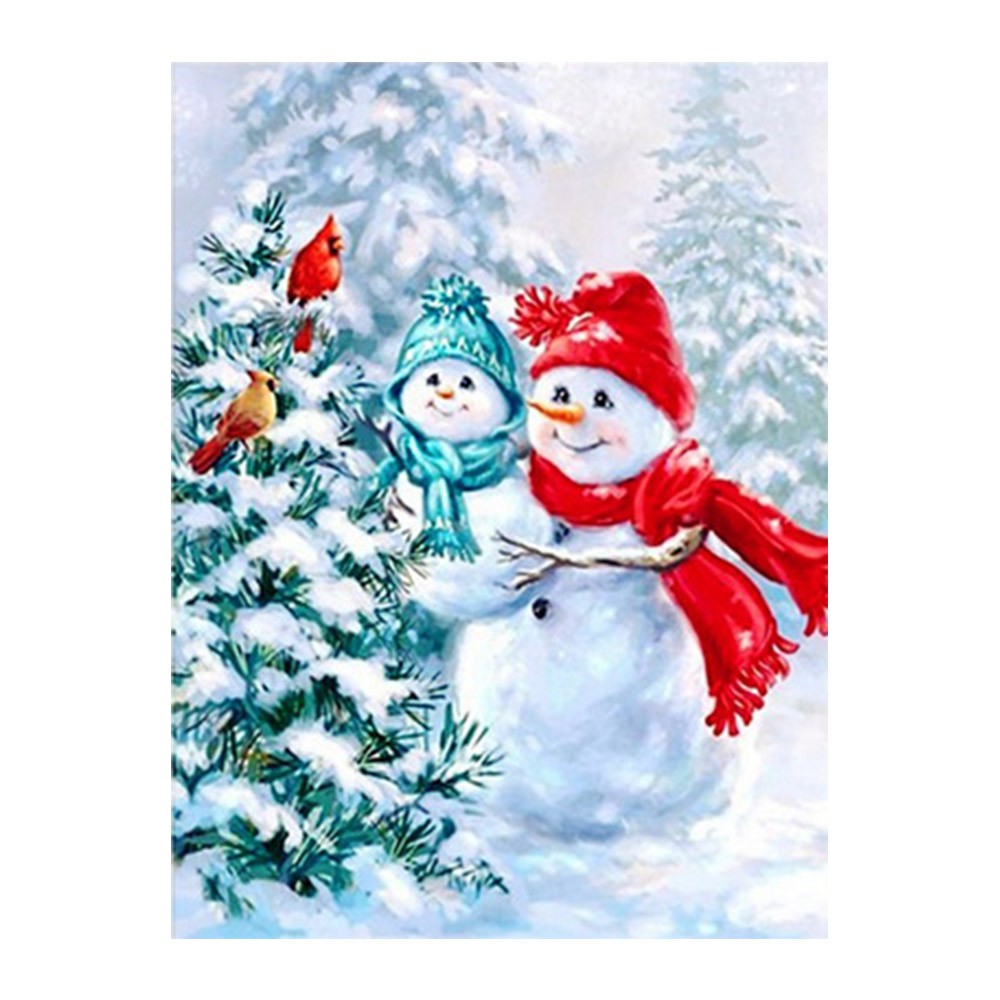 DIY Christmas Resin Painting Kit Art Embroidery Christmas Decoration