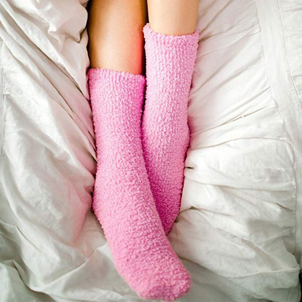 2Pairs Cake Socks Comfortable Dispensing Bottom Socks Letter Pattern Socks