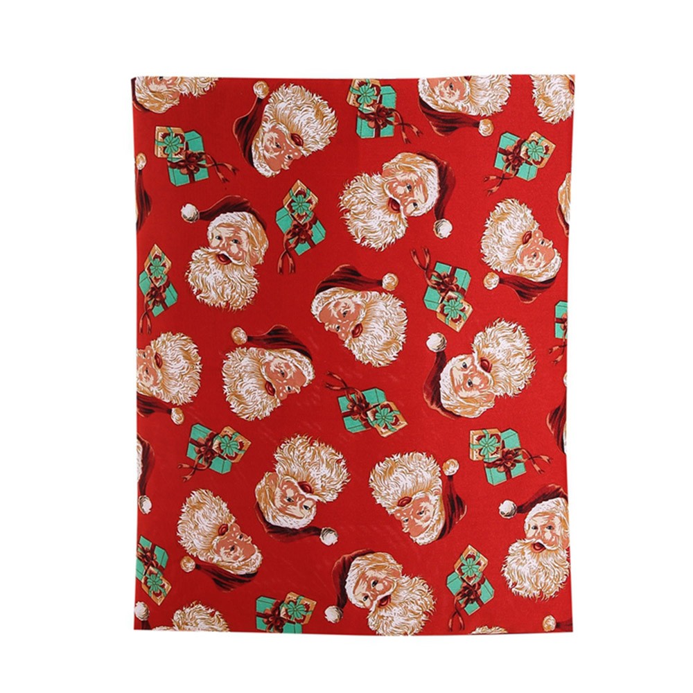 4Pcs Christmas Chair Back Covers Cute Pattern