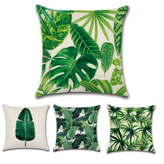 4 X Printed Pillow Cases Pillow Protective Cushions Cover Home Sofa Pillow Cover