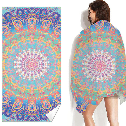 80 x 160cm Quick Dry Beach Towel Style 3