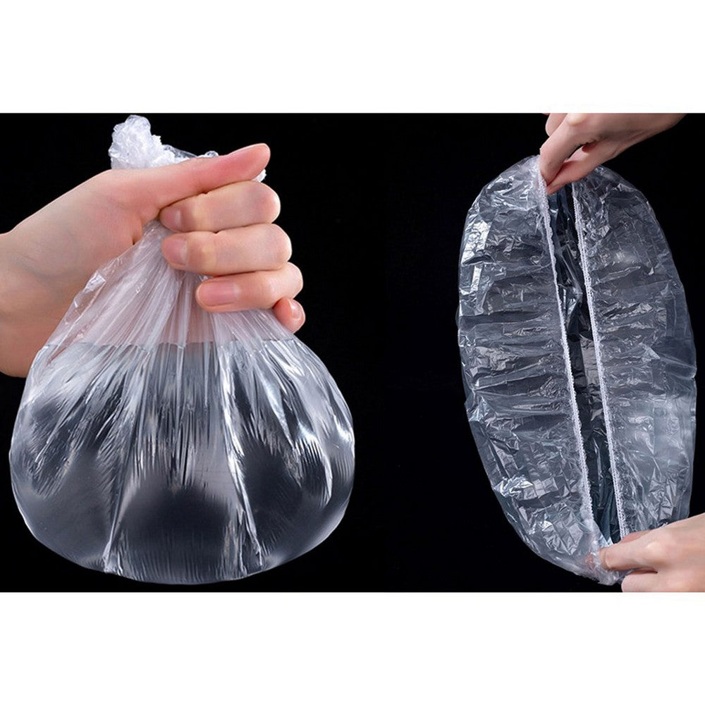 400pcs Clear Plastic Food Bowl Seal